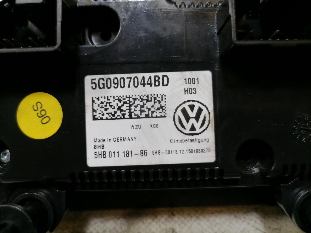 VW Golf 7 original Heizungsregulierung Klimabedienteil Bj.2016